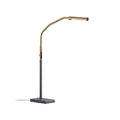 **Technische titel in het Nederlands:** **Moderne bureau lamp met verstelbare arm en gouden afwerking**