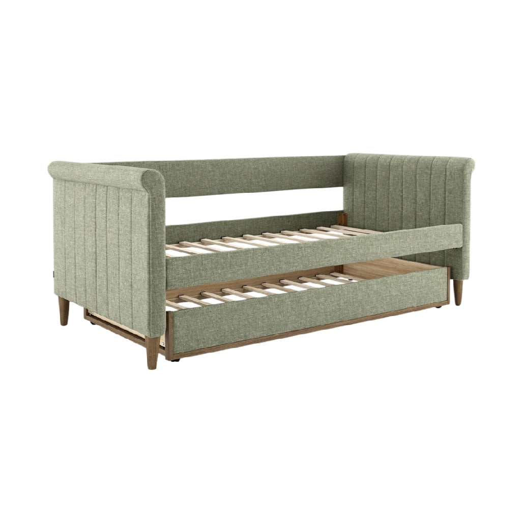 **Titel in het Nederlands: Multifunctionele sofa met opbergruimte en moderne stof**