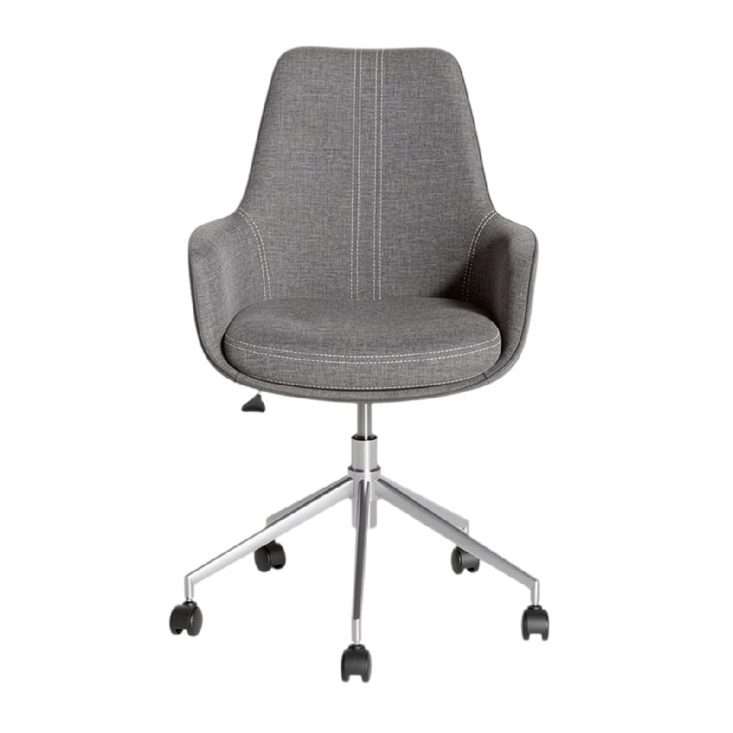 **Ergonomische bureaustoel met verstelbare hoogte en moderne bekleding**